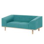 Sofa Jelsa (2-Sitzer) Webstoff Petrol