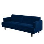 Sofa Barnwell Microfaser (3-Sitzer) Dunkelblau