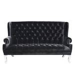 Sofa Barocco Black Samt Schwarz