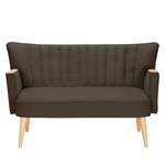 Sofa Bauro (2-Sitzer) Filz Mokka