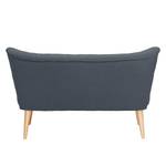 Sofa Bauro (2-Sitzer) Webstoff Jeansblau