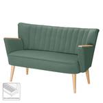 Sofa Bauro (2-Sitzer) Webstoff Mintgrau