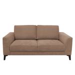 Boxspringsofa Bemavo (2-Sitzer) Webstoff - Braun