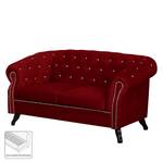 Sofa Benavente I (2-Sitzer) Microfaser Rot