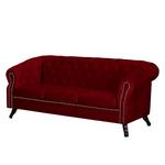 Sofa Benavente II (3-Sitzer) Microfaser Rot