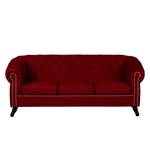 Sofa Benavente II (3-Sitzer) Microfaser Rot