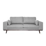 2-Sitzer Sofa BILLUND Grau - Textil - 203 x 84 x 91 cm