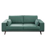 2-Sitzer Sofa BOVLUND Blau - Grau - Textil - 203 x 84 x 91 cm