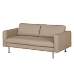 Sofa Bivona I (2-Sitzer) Echtleder Cappuccino