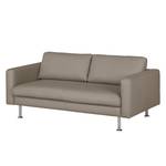 Sofa Bivona I (2-Sitzer) Echtleder Echtleder - Sandgrau