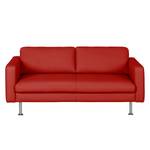 Sofa Bivona II (2-Sitzer) Echtleder Rot