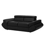 Sofa Black Rock (2-Sitzer) Kunstleder - Schwarz