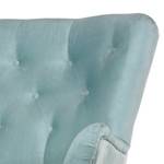 Sofa Tias (2-Sitzer) Microfaser - Eisblau