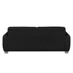 Sofa Bollon (2-Sitzer) Kunstleder Schwarz