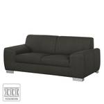 Sofa Bollon (2-Sitzer) Webstoff - Dunkelgrau