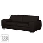 Sofa Bollon (3-Sitzer) Kunstleder Dunkelbraun