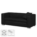 Sofa Bolsena II (2,5-Sitzer) Echtleder Schwarz