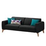 Sofa Bora II (3 Sitzer) Webstoff Webstoff Saia: Anthrazit