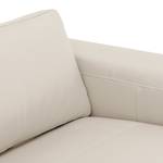 Sofa Bora (3-Sitzer) Echtleder Echtleder Neka: Creme - Eiche