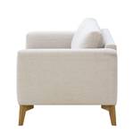 Sofa Bora (3-Sitzer) Webstoff Webstoff Saia: Beige - Eiche