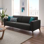 Sofa Bora II (3 Sitzer) Webstoff Webstoff Milan: Anthrazit