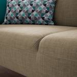 Sofa Bora II (3 Sitzer) Webstoff Webstoff Milan: Grau-Braun