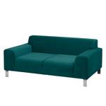 Sofa Bordon (2-Sitzer) Samt Petrol