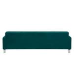 Sofa Bordon (3-Sitzer) Samt Petrol