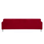 Sofa Bordon (3-Sitzer) Samt Rot