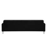 Sofa Bordon (3-Sitzer) Samt Schwarz