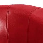 Sofa Bovalino (2-Sitzer) Kunstleder Rot