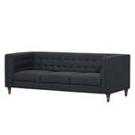 Sofa Buckingham (3-Sitzer) Webstoff Stoff Ramira: Anthrazit