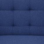 Sofa Buckingham (3-Sitzer) Webstoff Stoff Ramira: Blau