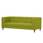 Sofa Buckingham (3-Sitzer) Webstoff Stoff Ramira: Limette