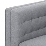 Sofa Buckingham (3-Sitzer) Webstoff Stoff Ramira: Silber