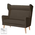 Sofa Bucoli (2-Sitzer) Filz Mokka