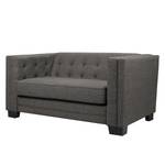 Sofa Burford (2-Sitzer) Webstoff - Grau