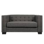 Sofa Burford (2-Sitzer) Webstoff - Grau