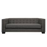 Sofa Burford (3-Sitzer) Webstoff - Grau