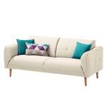 Sofa Cala (2,5-Sitzer) Strukturstoff Webstoff Osta: Altweiß - Beige