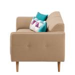 Sofa Cala (2,5-Sitzer) Strukturstoff Webstoff Osta: Cappuccino - Beige