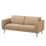 Sofa Cala (2,5-Sitzer) Strukturstoff Webstoff Osta: Cappuccino - Beige