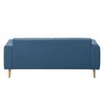 Sofa Cala (2,5-Sitzer) Strukturstoff Webstoff Osta: Dunkelblau - Beige