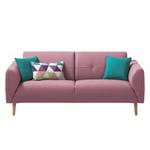 Sofa Cala (2,5-Sitzer) Strukturstoff Webstoff Osta: Flieder - Beige