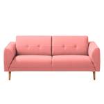 Sofa Cala (2,5-Sitzer) Strukturstoff Webstoff Osta: Koralle - Beige