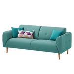 Sofa Cala (2,5-Sitzer) Strukturstoff Webstoff Osta: Petrol - Beige