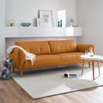 Sofa Cala (3-Sitzer) Echtleder Echtleder Neka: Cognac - Beige