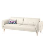 Sofa Cala (3-Sitzer) Echtleder Echtleder Neka: Creme - Beige