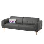 Sofa Cala (3-Sitzer) Echtleder Echtleder Neka: Grau - Beige