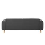 Sofa Cala (3-Sitzer) Webstoff Webstoff Osta: Anthrazit - Beige